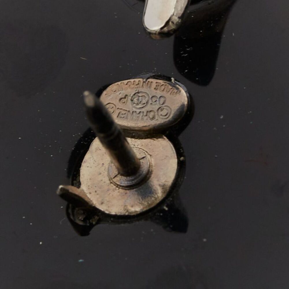 Chanel Rhinestone Logo Pin Brooch - Picture 3 of 3